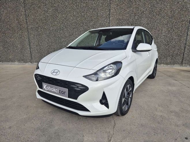 Hyundai I10 1.0i Sky-- 2000 KM--CARPLAY-GPS--USB-GAR Blanc M�tallis� de 