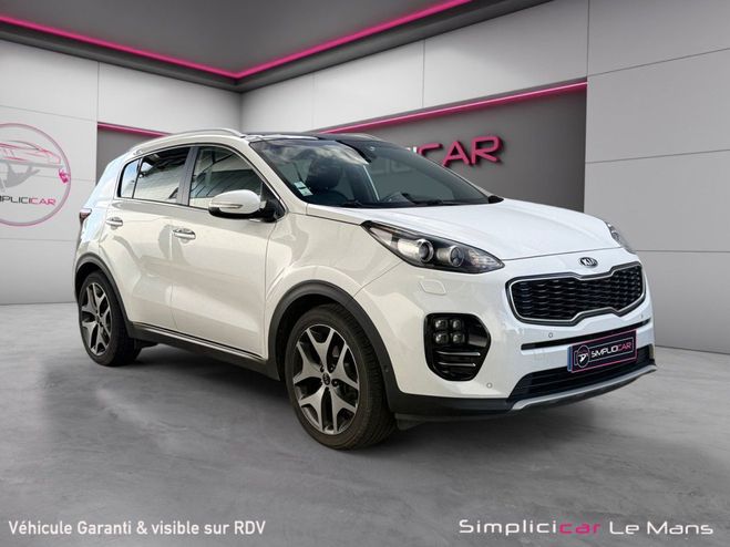 Cliquer pour voir la photo suivante Kia Sportage DIESEL GT LINE Garantie 12 Mois Blanc de 2018