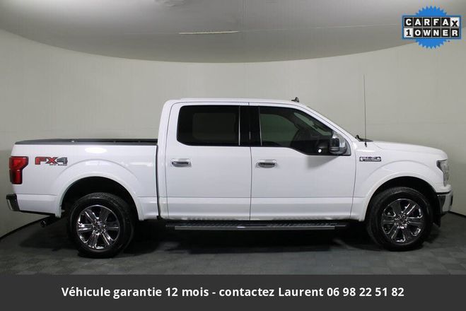 Ford F150 lariat ethanol 5.0l supercrew 4x4 tout c Blanc de 2019