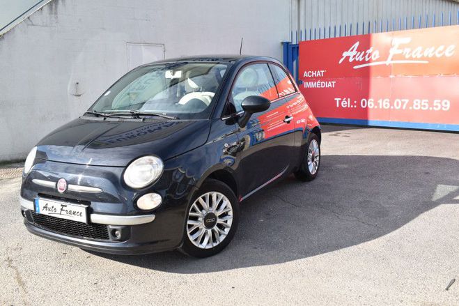 Fiat 500 1.2 8V 69CH LOUNGE NOIR de 2014