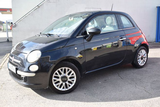 Fiat 500 1.2 8V 69CH LOUNGE NOIR de 2014