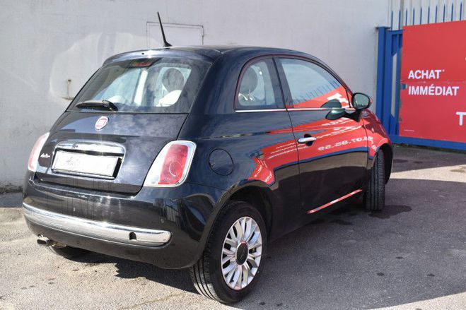 Fiat 500 1.2 8V 69CH LOUNGE NOIR de 2014