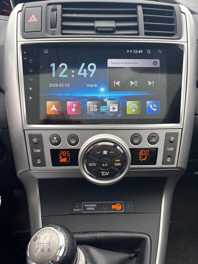 Toyota Corolla Verso 2.0 D4D TURBO LOUNGE 5P ROULE PARFAITEME Gris fonc� de 2011