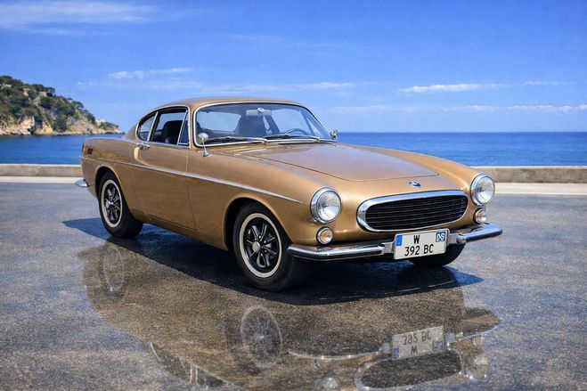 Volvo P1800 P E COUPE INJECTION CHAMPAGNE METAL de 1971
