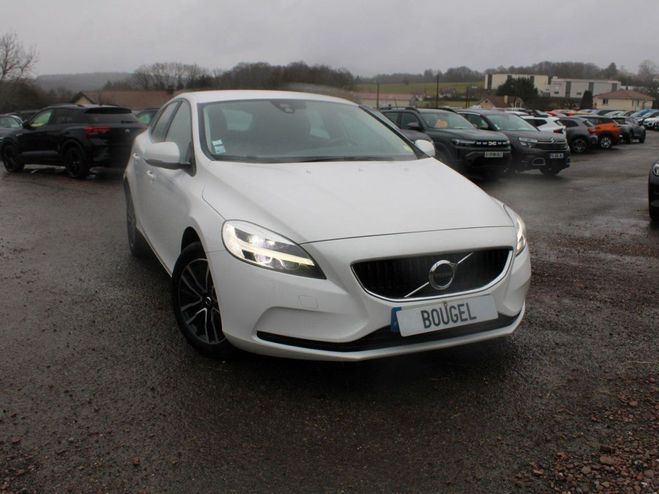 Volvo V40 D2 BUSINESS 2L DIESEL 120 CV GPS 3D CAM� Blanc Alpin de 2019
