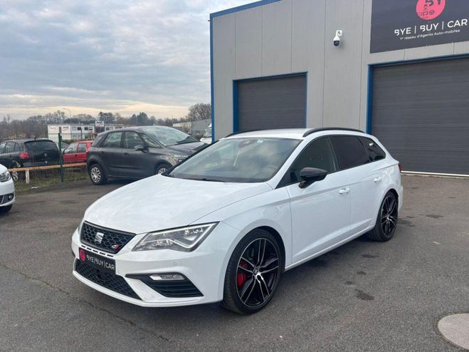 Seat Leon ST CUPRA 2.0 TSI 300CH BVA DSG 6 BREAK S BLANC de 2017