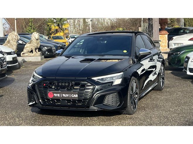Cliquer pour voir la photo suivante Audi S3 Sportback Quattro 2.0 TFSI - 310 - S-tro NOIR de 2023