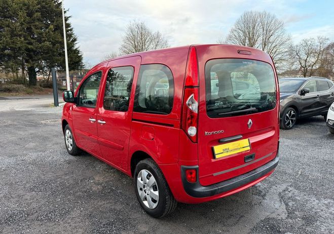 Renault Kangoo 1l5 DCI 75 chx ��confort�� faible kilom� Rouge de 2011