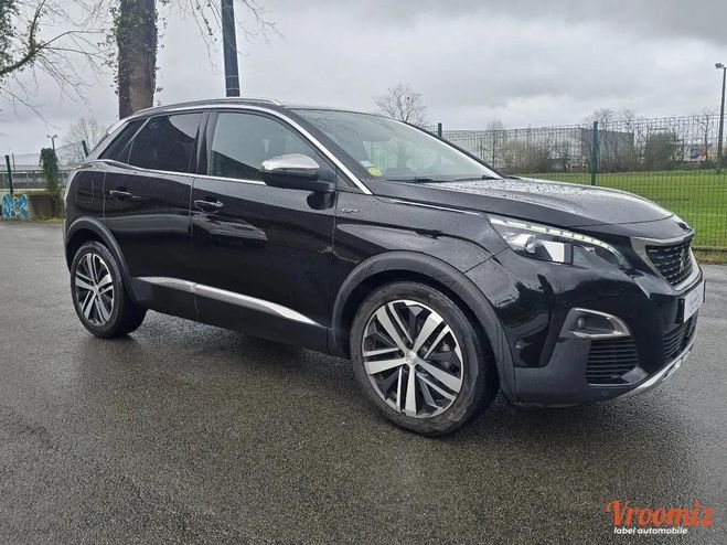 Peugeot 3008 2.0 BLUEHDI 180 GT PACK EAT8 Distributio Noir de 2017