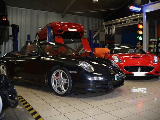 Cliquer pour voir la photo suivante Porsche 911 997 carrera S 3.8l 355cv cabriolet GRIS ATLAS de 2005