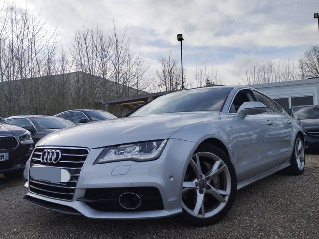 Audi A7 Sportback 3.0 V6 BiTDI 313ch S line quat GRIS de 2014