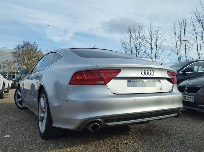 Audi A7 Sportback 3.0 V6 BiTDI 313ch S line quat GRIS de 2014