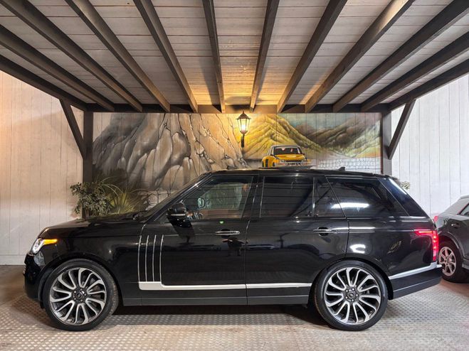 Land rover Range Rover 4.4 SDV8 340 CV SV AUTOBIOGRAPHY Noir de 2016