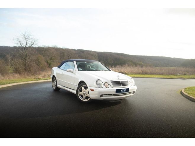 Mercedes Classe CLK Cabriolet 430 Avantgarde AMG V8 Blanc de 2001