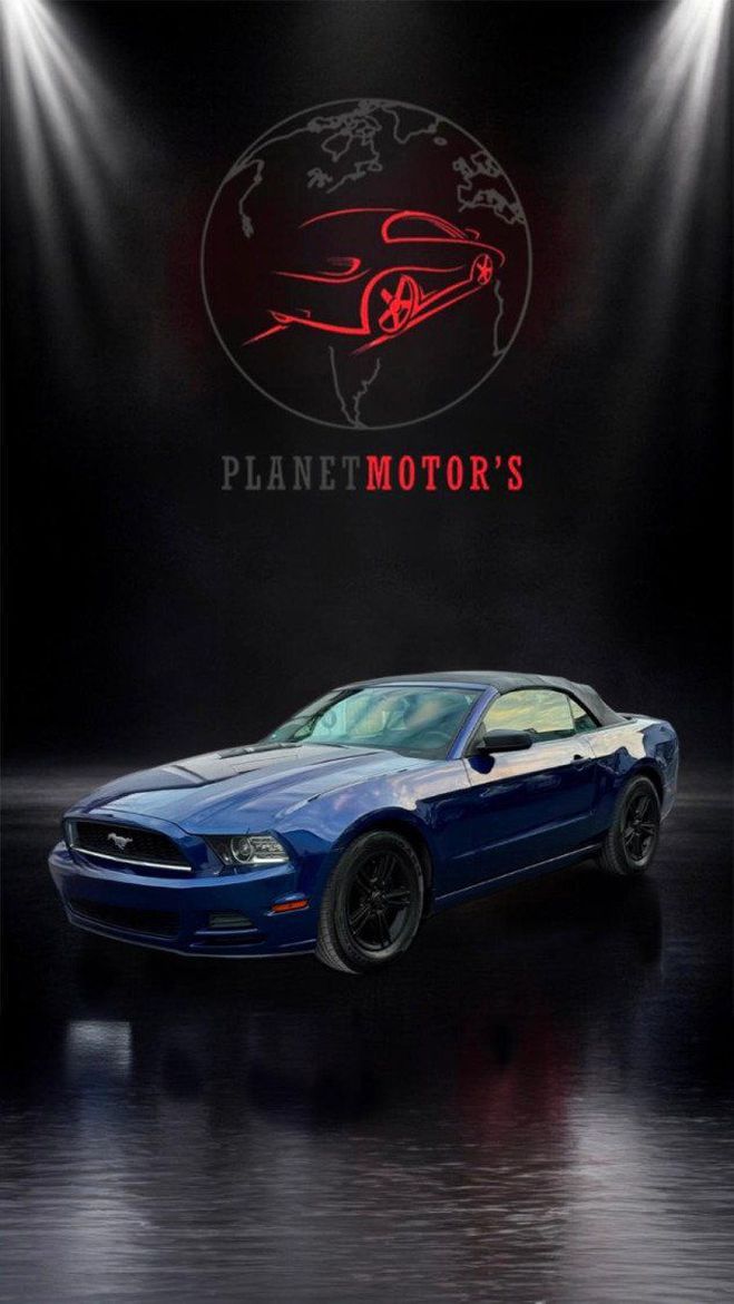 Ford Mustang V6 Bleue de 2013