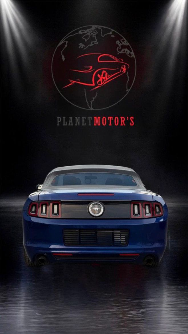 Ford Mustang V6 Bleue de 2013