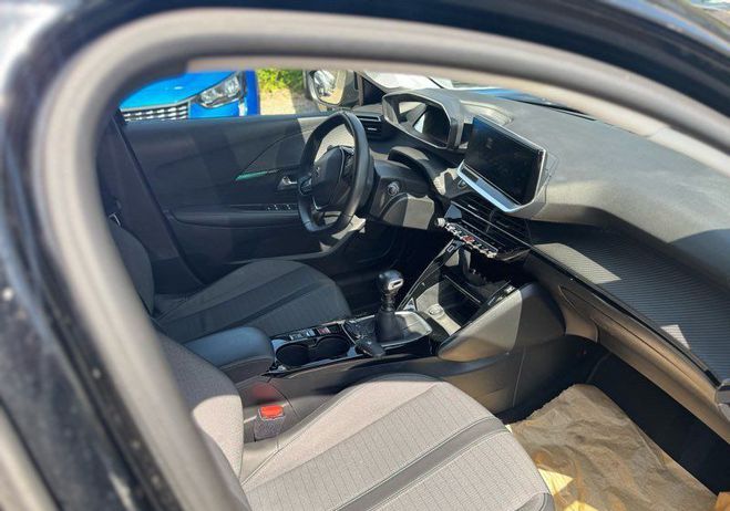 Peugeot 208 1.5 HDI 100CH allure 10200E Noir de 2021