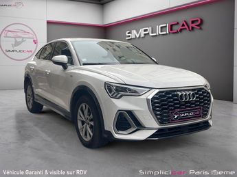  Voir d&eacute;tails -Audi Q3 Sportback 35 TDI 150 ch S tronic 7 S lin &agrave; Paris (75)