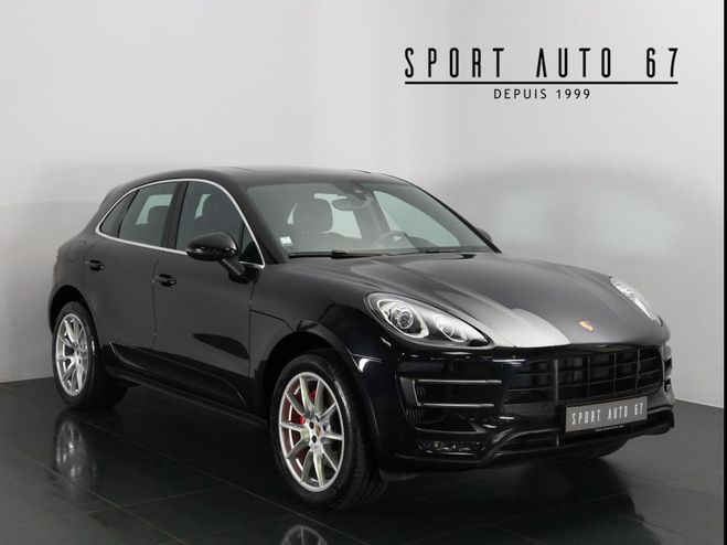 Porsche Macan TURBO 6 cylindres 3.6 L BI Tiefschwarz M�tal de 2014