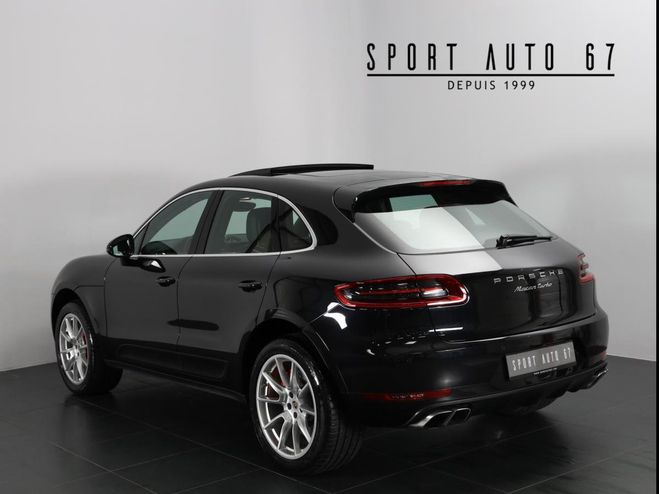 Porsche Macan TURBO 6 cylindres 3.6 L BI Tiefschwarz M�tal de 2014