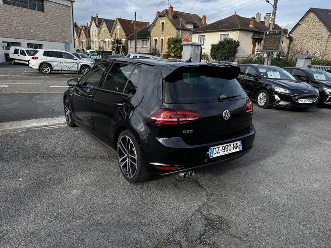 Volkswagen Golf 2.0 TDI CR FAP BlueMotion - 184 GTD Gps  NOIR de 2015