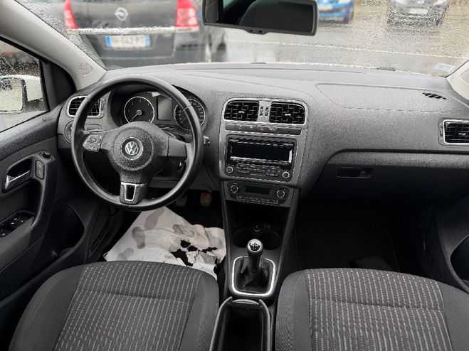 Volkswagen Polo  1.6 TDI 90 CR  Confortline  BLANC de 2011