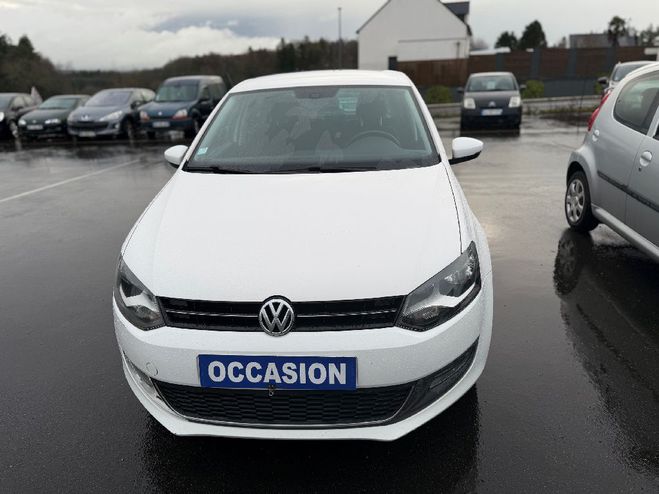 Volkswagen Polo  1.6 TDI 90 CR  Confortline  BLANC de 2011