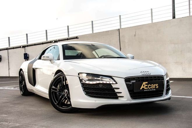 Audi R8 4.2i V8 -QUATTRO R-TRONIC -CUP SEATS CAR Blanc de 