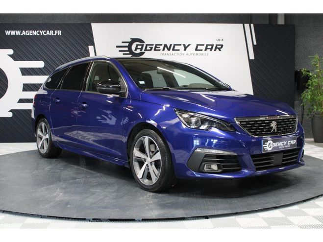 Peugeot 308 SW 2.0 BREAK GT Line BlueHDi S&S BV EAT6 BLEU de 2018
