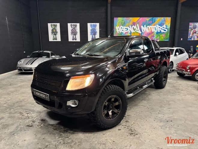Cliquer pour voir la photo suivante Ford Ranger III XLT 2.2 TDCI 4x4 150 ch *Noir* Noir de 2015