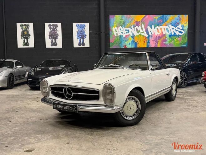 Cliquer pour voir la photo suivante Mercedes Classe SL 230 CABRIOLET Blanc de 1966
