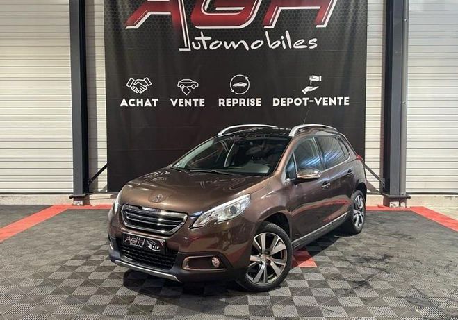 Cliquer pour voir la photo suivante Peugeot 2008 1.6 e-HDi92 FAP Féline Cuivre Marron de 2013