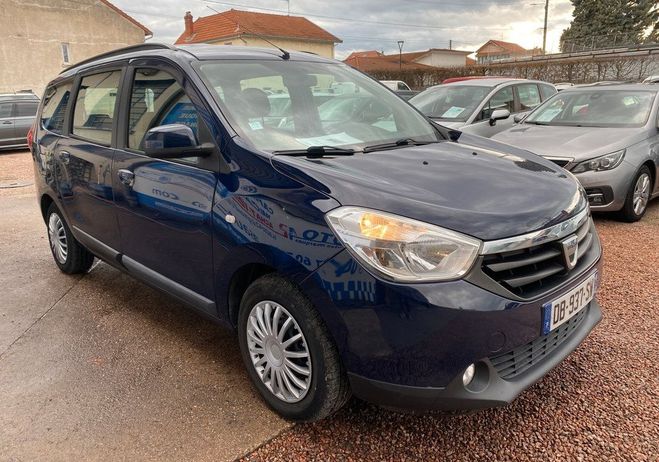 Dacia Lodgy loddgy 1.5 dci 110ch eco� laureate 7 pla Bleu de 2013