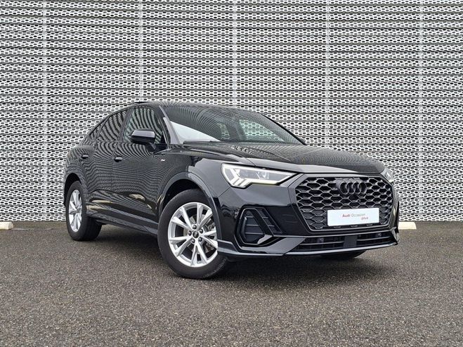 Audi Q3 Sportback 35 TDI 150 ch S tronic 7 S lin Mythos Black Metallic de 2024