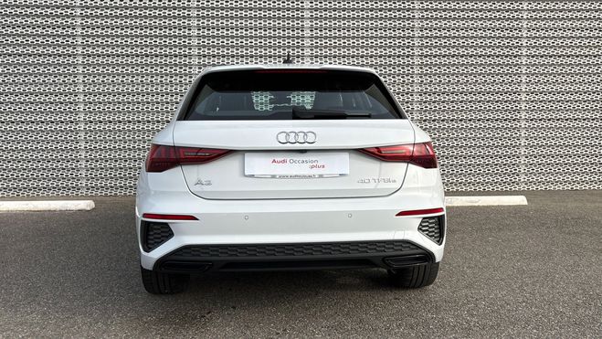 Audi A3 Sportback 40 TFSIe 204 S tronic 6 S Line Blanc de 2024