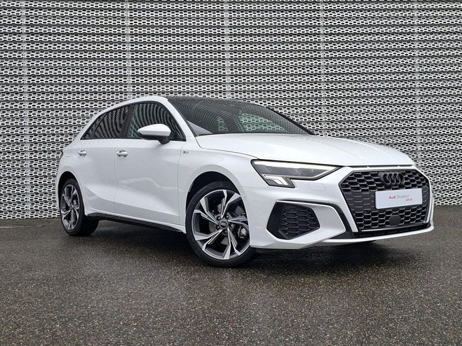 Audi A3 Sportback 40 TFSIe 204 S tronic 6 S Line Blanc de 2024