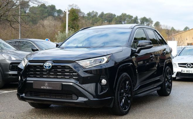 Cliquer pour voir la photo suivante Toyota RAV 4 2.5 hybride 222 ch awd-i black edition Noir de 2021