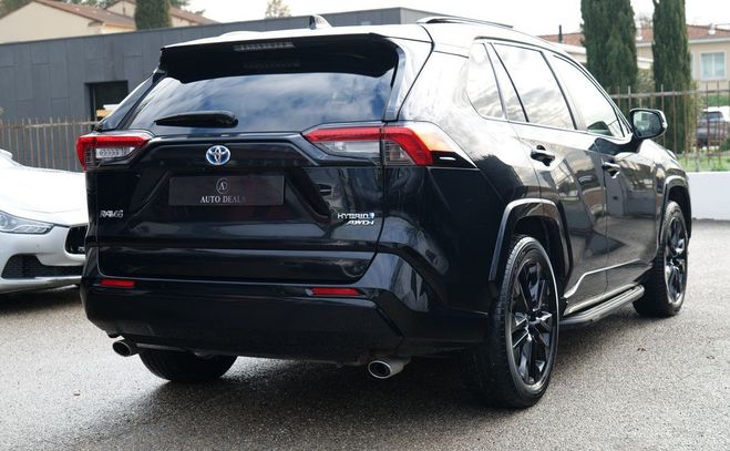 Toyota RAV 4 2.5 hybride 222 ch awd-i black edition Noir de 2021