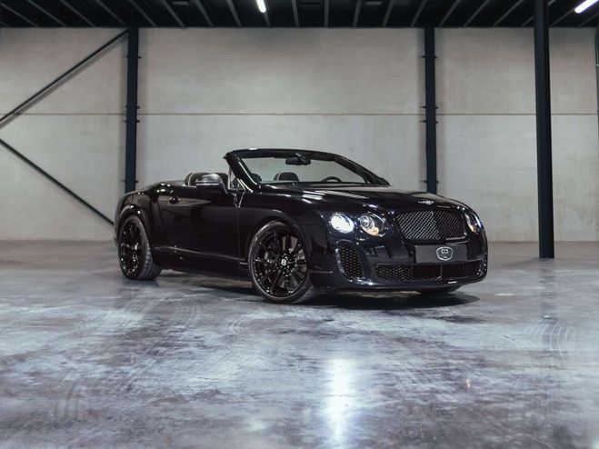 Bentley Continental GT W12 SUPERSPORT- ONYX BLACK- Carbon Pa Noir de 