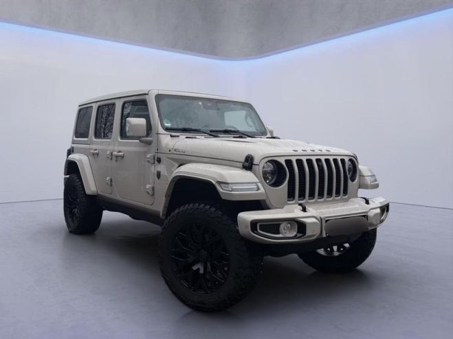 Jeep Wrangler 2.0i T 4xe - 380 - BVA 4x4 2018 Unlimite BEIGE de 2022
