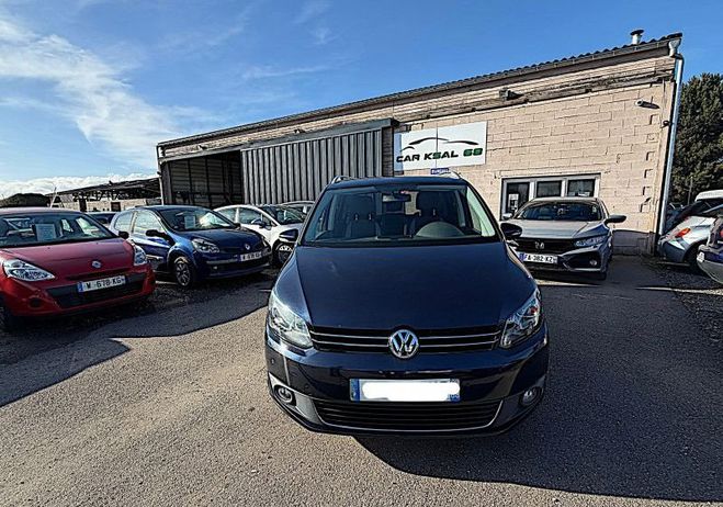 Volkswagen Touran 1.4 TSI 140CH CARAT DSG7 Bleu de 2013