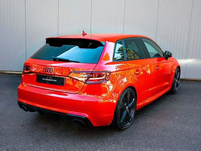 Audi RS3 Sportback 2.5 TFSI 367ch quattro S troni ROUGE de 2016