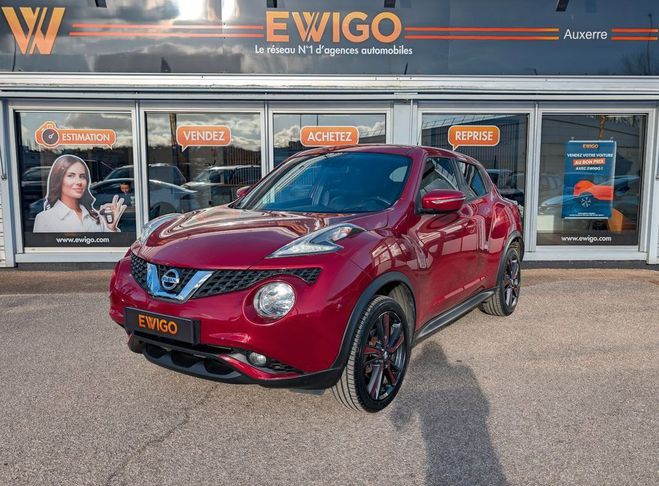 Nissan Juke 1.5 dci 110ch n-connecta camera recul bl Rouge de 2017