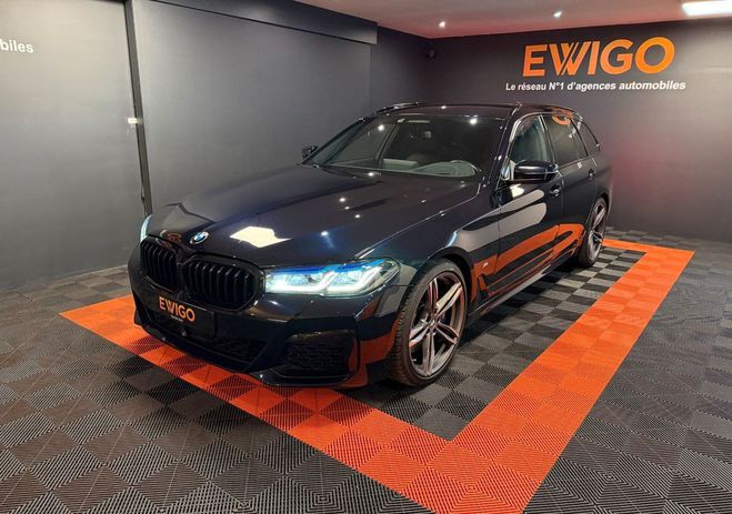 Cliquer pour voir la photo suivante BMW Serie 5 touring 3.0 530d m sport bva + attelage Noir de 2022