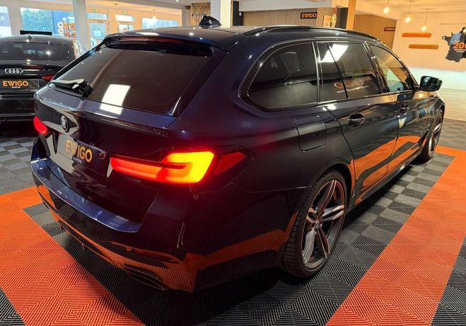 BMW Serie 5 touring 3.0 530d m sport bva + attelage  Noir de 2022