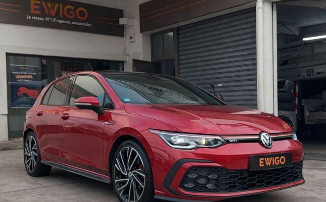 Cliquer pour voir la photo suivante Volkswagen Golf viii 2.0 tsi 245 gti dsg7 sieges chauf Rouge de 2020