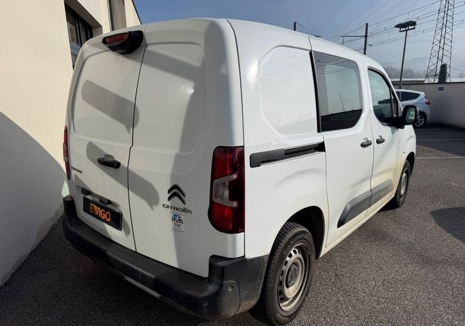 Citroen Berlingo 1.6 bluehdi 100ch camera-gps- entretien  Blanc de 2020