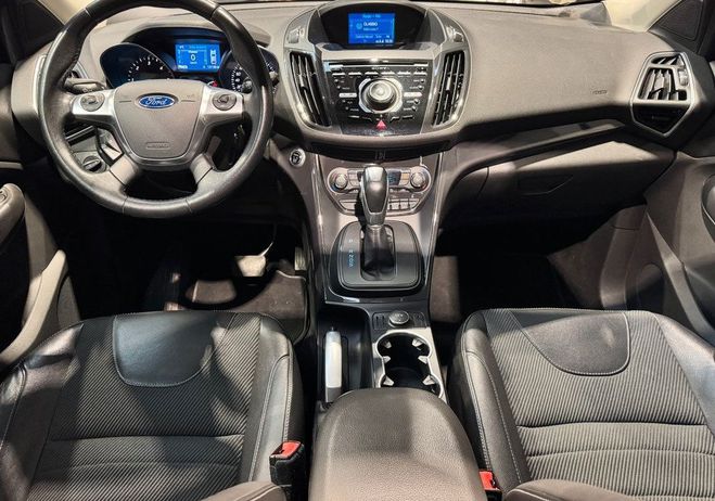 Ford Kuga 2.0 tdci 180ch powershift bva 6 toit ouv Gris de 2015