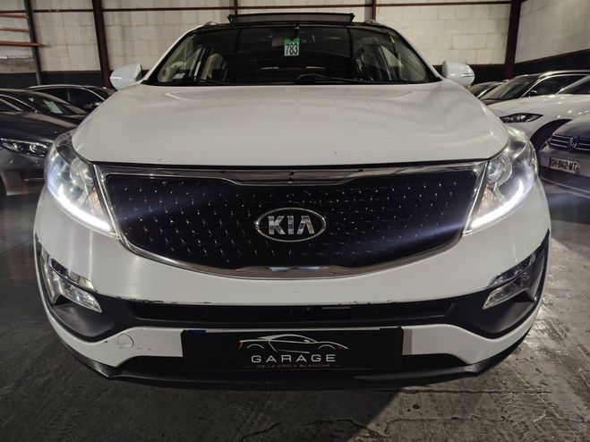 Kia Sportage III 1.7 CRDi 115ch ISG Premium 4X2 BLANC de 2015