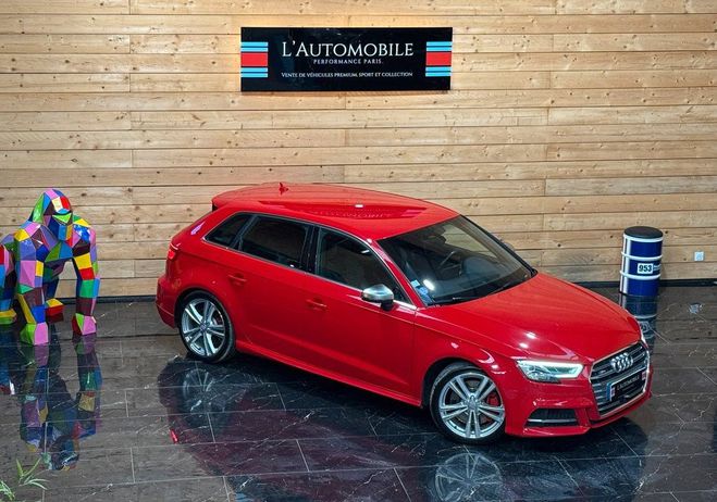 Audi S3 8V2 Rouge Tango Garantie 12 mois Rouge de 2017